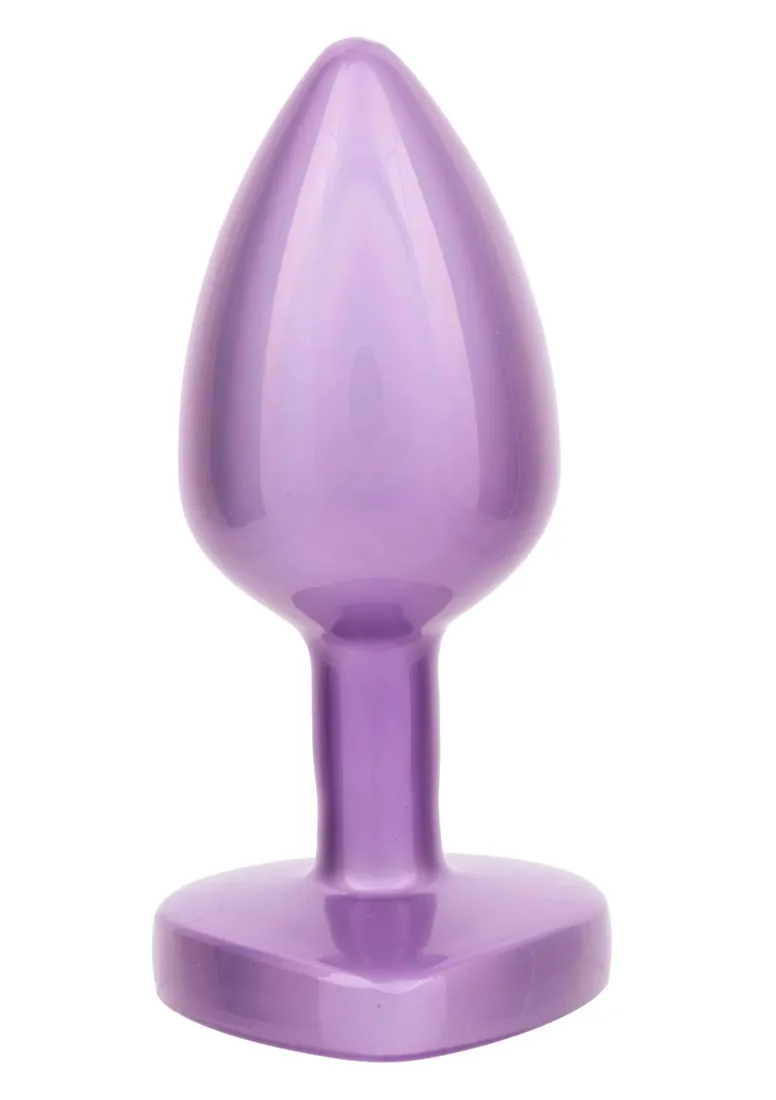 diamond-heart-plug-small-purple