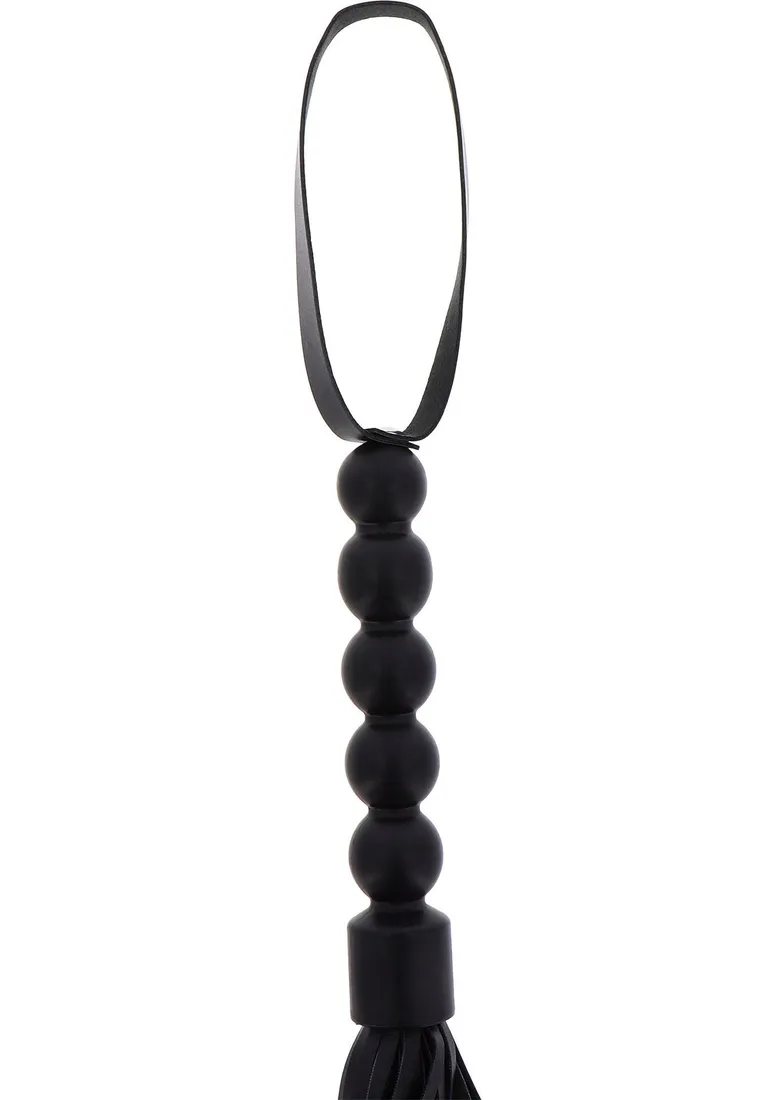 short-beaded-flogger-whip-black-rodzaj-pejcz