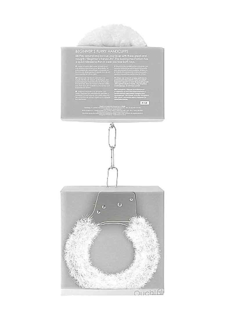 beginners-handcuffs-furry-white