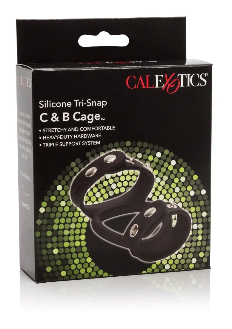 silicone-tri-snap-c-and-b-cage-black