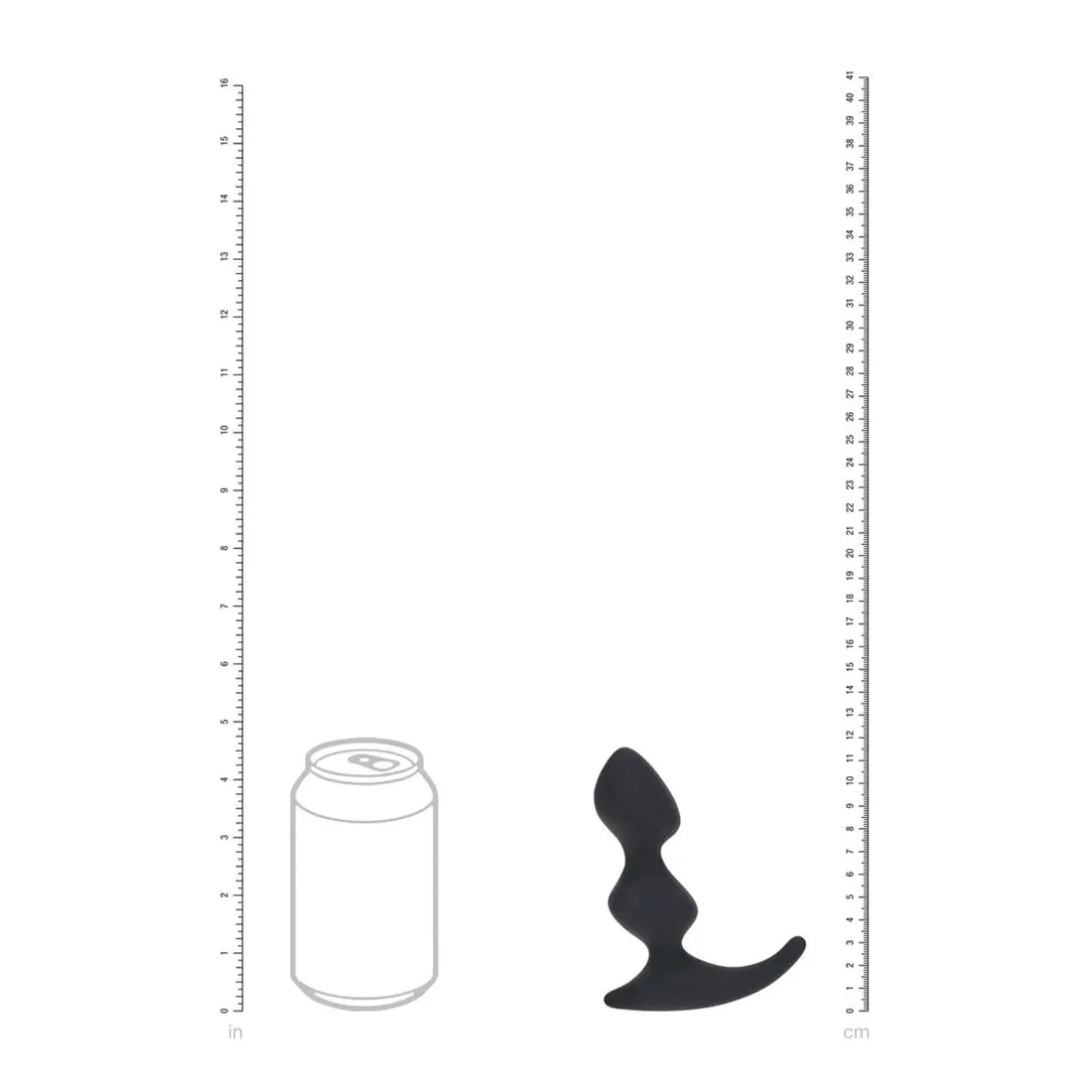 full-double-ripple-silicone-prostate-massager-black