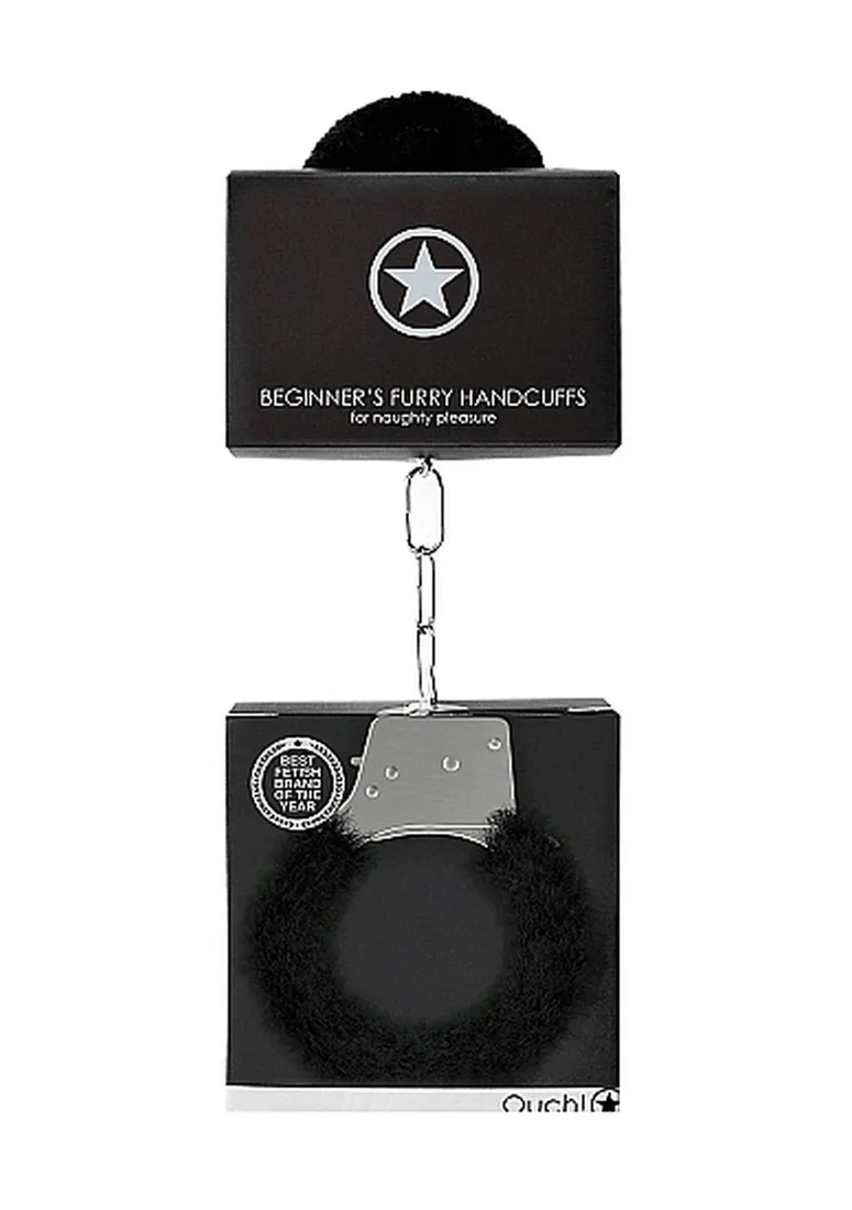 beginners-handcuffs-furry-black