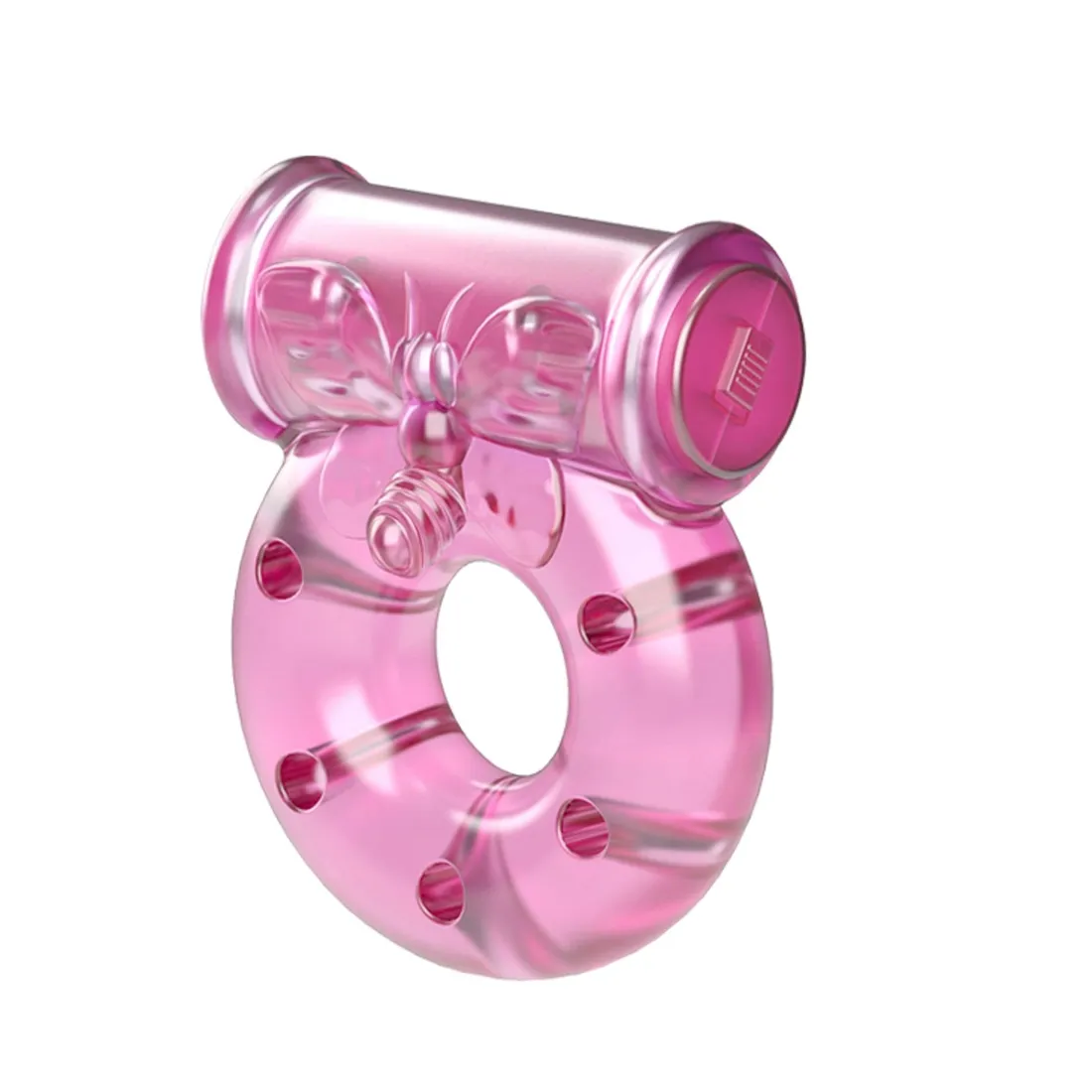 vibrating-cock-ring-and-condom-set-pink