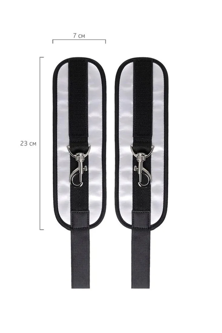 anonymo-hand-clamps-polyester-silver-23-cm