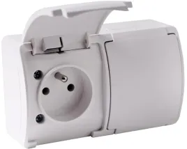 gniazdo-natynkowe-podwojne-z-uziemieniem-z-klapka-viplast-koala-biale-ip44
