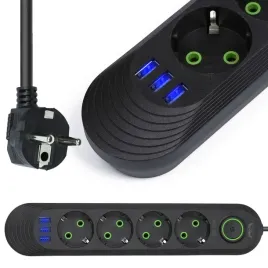 listwa-zasilajaca-4-gniazda-3-usb-przedluzacz-3m