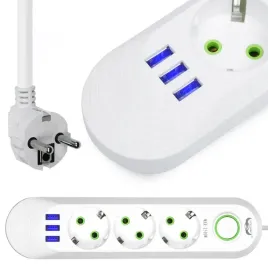 listwa-zasilajaca-3-gniazda-3-usb-przedluzacz-2m