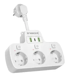 rozdzielacz-listwa-zasilajaca-wielofunkcyjna-ac-usb-ineox-lzw-3u-bialy
