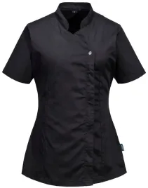 bluza-kucharska-damska-krotki-rekaw-portwest-c824-bkr-r-s