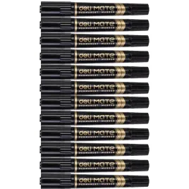 deli-marker-permanentny-dwustronny-czarny-2-6mm-and-15mm-12-sztuk-paczka