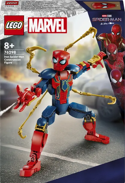 LEGO 76298 MARVEL SUPER HEROES - FIGURKA IRON SPIDER-MANA