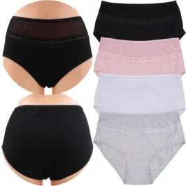 4x-majtki-damskie-bawelniane-figi-maxi-klasyczne-gladkie-wysoki-stan-3xl