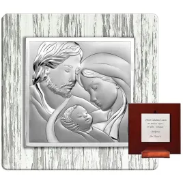 srebrny-kwadratowy-obraz-jasne-drewno-48x48cm-rodzina-chrzest-na-drewnie