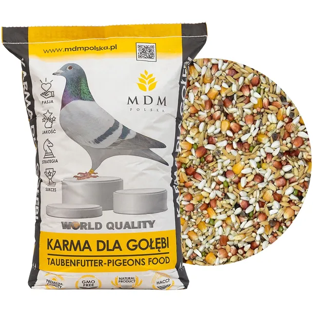 Karma lotowa dla gołębi pocztowtch, lekkostrawna L - EXTRA SPORT MDM 25 kg