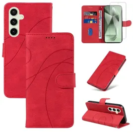 etui-samsung-galaxy-s24-fe-5g-czerwony-skora-pu-i-szklo-hartowane