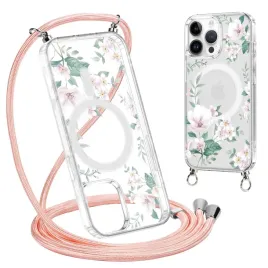 etui-yoedge-iphone-15-pro-kwiaty-przezroczyste-z-lancuszkiem-na-szyje