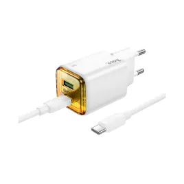 hoco-ladowarka-sieciowa-usb-typ-c-kabel-usb-c-pd-qc3-0-3a-20w-biala