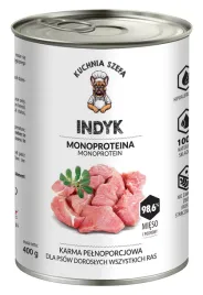 kuchnia-szefa-monobialkowa-karma-dla-psow-wszystkich-ras-puszka-indyk-400g