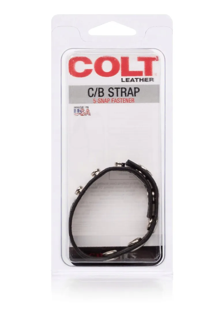 colt-leather-c-b-strap-5-snap-black
