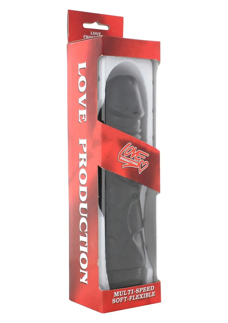 pleasures-vibrator-22-cm-black