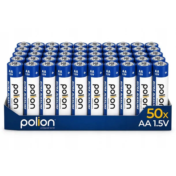 Bateria Alkaliczna 50 szt POLION LR6 (AA) 1.5V