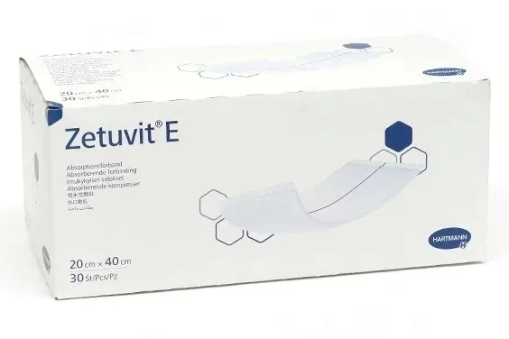 HARTMANN - Zetuvit E 20x40cm, 30szt. - niejałowy