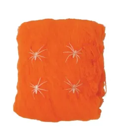 sztuczna-pajeczyna-pomaranczowa-pajaki-halloween