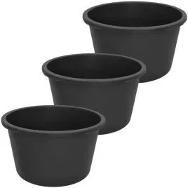 kastra-budowlana-okragla-pojemnik-na-zaprawe-wiadro-65-l-czarne-zestaw-3szt