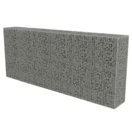 murek-gabionowy-z-pokrywami-stal-galwanizowana-300x50x150-cm-srebrny