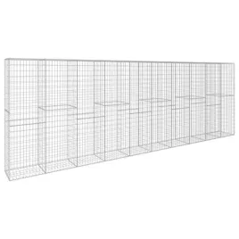 kosz-gabionowy-600-x-50-x-200-cm-srebrny-stal-galwanizowana