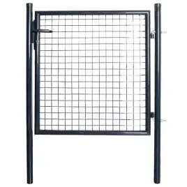 furtka-ogrodowa-szara-antracytowa-100-x-150-cm-stal-galwanizowana