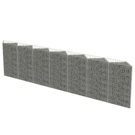 gabionowa-sciana-ogrodowa-z-stali-galwanizowanej-450x30x100-cm-srebrna