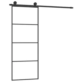 czarne-przesuwne-drzwi-szklane-76-x-205-cm-aluminiowa-rama-esg