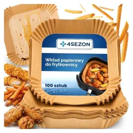 100x-wklad-papierowy-do-frytkownicy-beztluszczowej-pieczenia-airfryer-20-cm