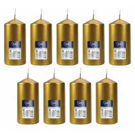 zestaw-9-swiec-stolowych-walec-klasyczna-swieczka-12cm-38h-zloty-metalik