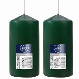 zestaw-2-swiec-stolowych-walec-klasyczna-swieczka-12cm-38h-butelkowa-zielen