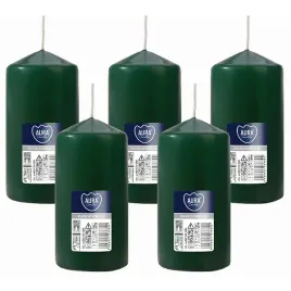 zestaw-5-swiec-stolowych-walec-klasyczna-swieczka-12cm-38h-butelkowa-zielen