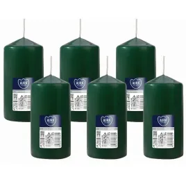 zestaw-6-swiec-stolowych-walec-klasyczna-swieczka-12cm-38h-butelkowa-zielen