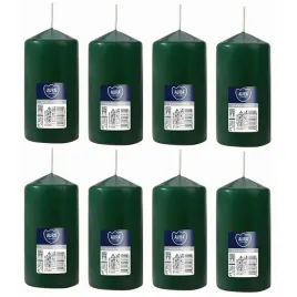 zestaw-8-swiec-stolowych-walec-klasyczna-swieczka-12cm-38h-butelkowa-zielen