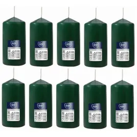zestaw-10-swiec-stolowych-walec-klasyczna-swieczka-12cm-38h-butelkowazielen