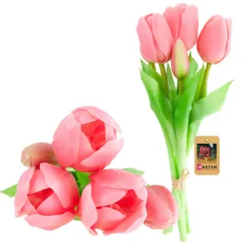 bukiet-tulipanow-gumowanych-silikonowych-tulipany-lux-rozowe-jak-zywe-5szt