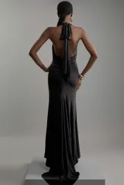 czarna-sukienka-maxi-z-wiazaniem-na-szyi-karen-millen-xs