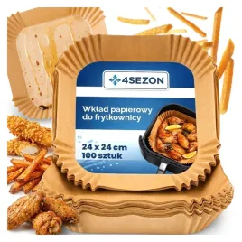 300x-wklad-papierowy-do-frytkownicy-beztluszczowej-pieczenia-airfryer-24-cm