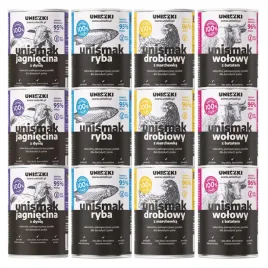 uniszki-unismak-mix-12x400g-karma-mokra-dla-psa-bezzbozowa-mix-smakow