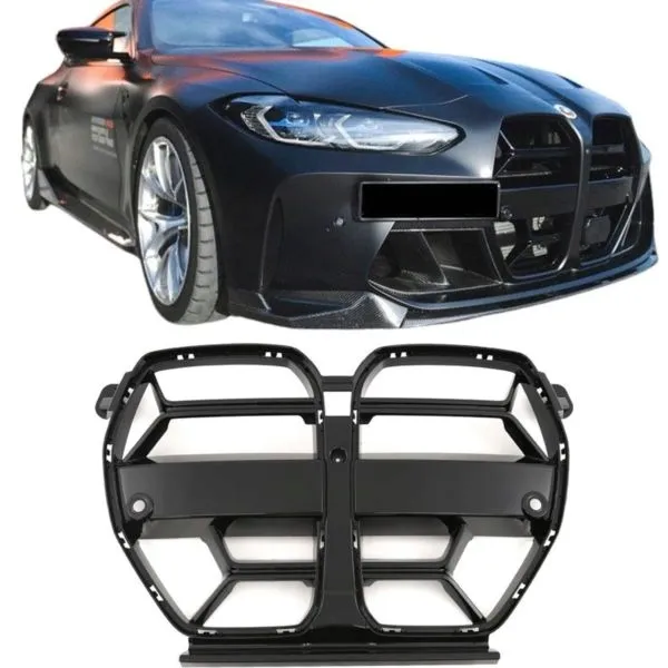 GRILL BMW M3 M4 G80 G81 G82 G83 LOOK CLS GLOSSY BLACK