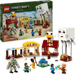 lego-minecraft-21273-atak-balonowego-ghasta-na-wioske