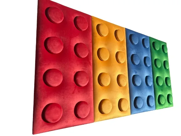 Panel Lego Tapicerowany 50 x 25 cm wiele rozmiarów i kolorów