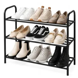 mocny-stylowy-regal-czarny-polka-na-buty-3-poziomowa-metalowy-65x52x26-cm