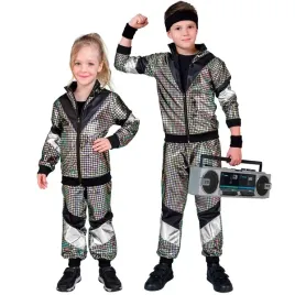 stroj-dres-dzieciecy-metaliczny-srebrny-unisex-lata-80-sport-164