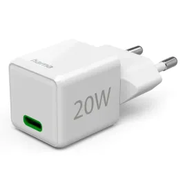 ladowarka-sieciowa-mini-hama-20w-biala-usb-c-szybkie-ladowanie